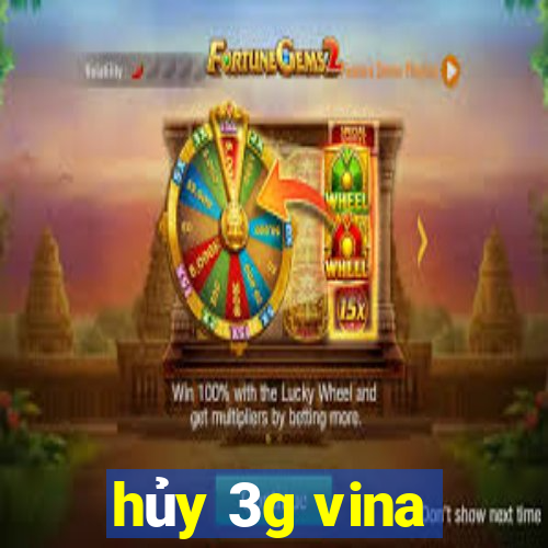 hủy 3g vina