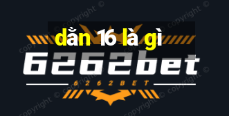 dằn 16 là gì