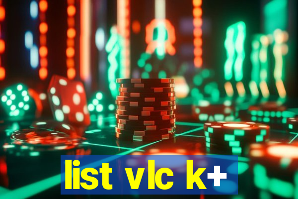 list vlc k+