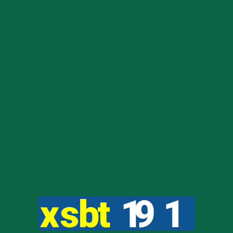 xsbt 19 1