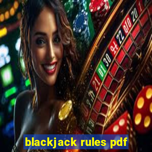 blackjack rules pdf