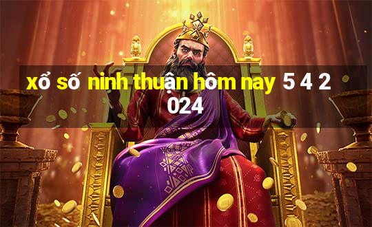 xổ số ninh thuận hôm nay 5 4 2024