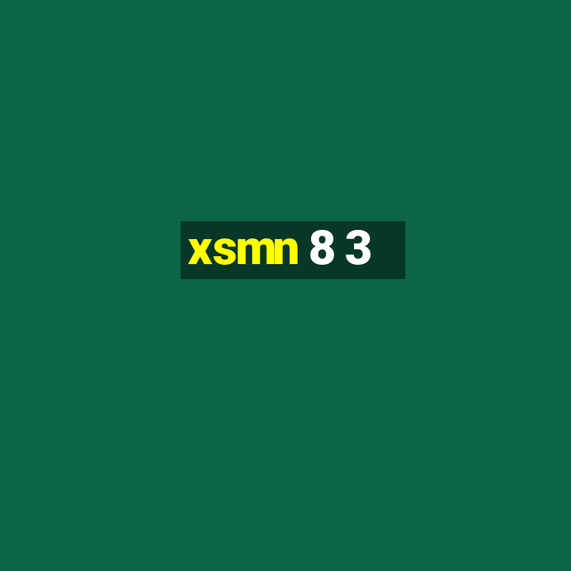 xsmn 8 3