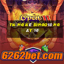 Thống kê Bingo18 ngày 10