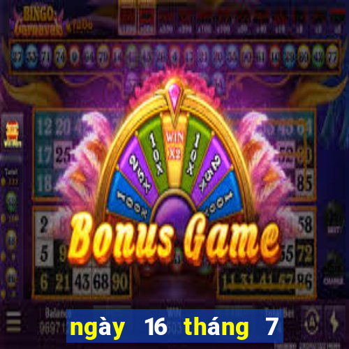 ngày 16 tháng 7 xổ số tiền giang