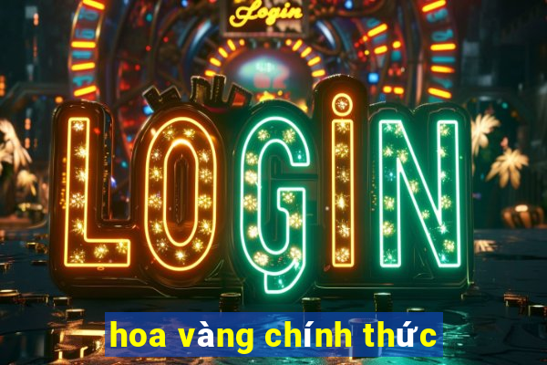 hoa vàng chính thức