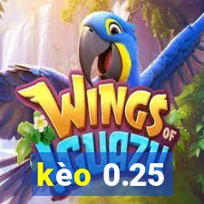 kèo 0.25