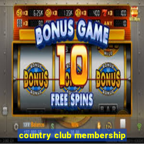 country club membership