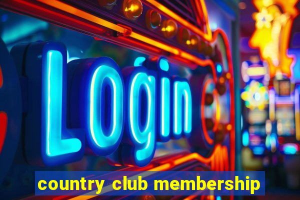 country club membership