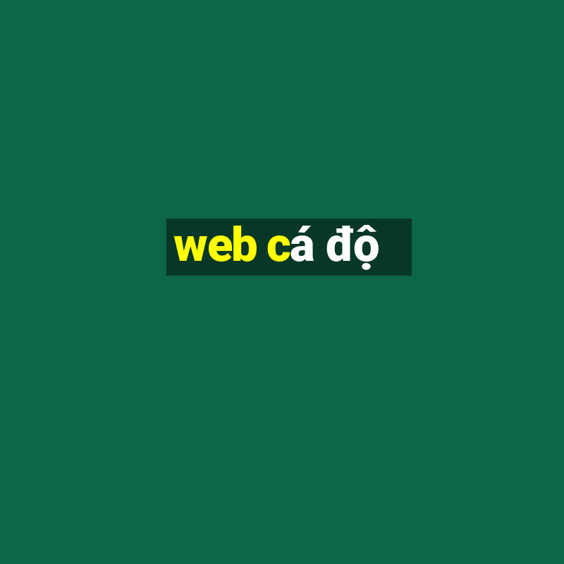 web cá độ