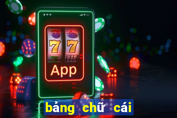 bảng chữ cái việt nam