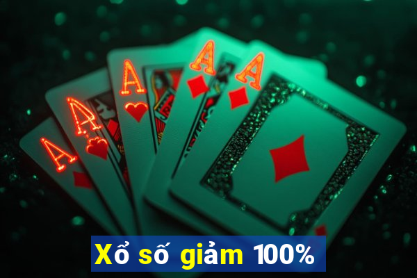 Xổ số giảm 100%