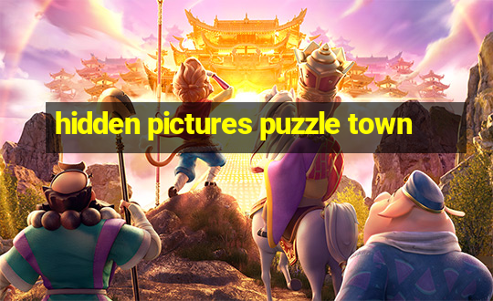 hidden pictures puzzle town