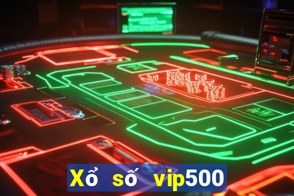 Xổ số vip500 phiên bản máy tính