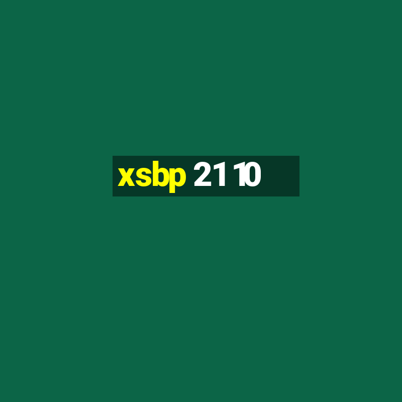 xsbp 21 10