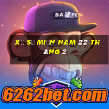 xổ số miền nam 22 tháng 2