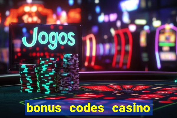 bonus codes casino no deposit