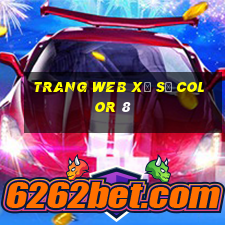 Trang web xổ số Color 8