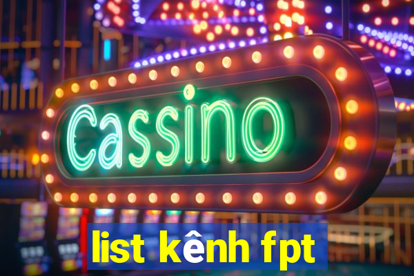 list kênh fpt