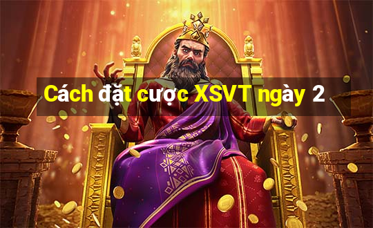 Cách đặt cược XSVT ngày 2