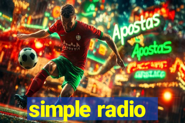 simple radio