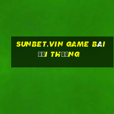 Sunbet.Vin Game Bài Đổi Thưởng