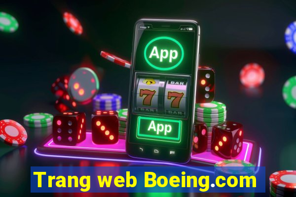 Trang web Boeing.com