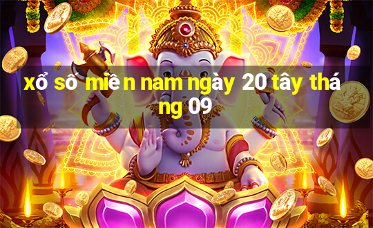 xổ số miền nam ngày 20 tây tháng 09