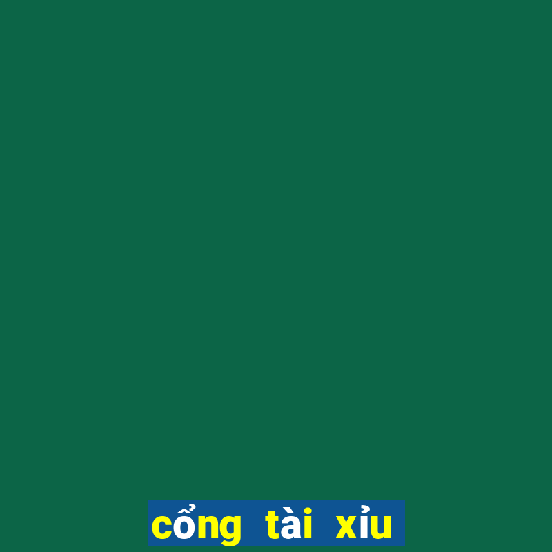 cổng tài xỉu uy tín