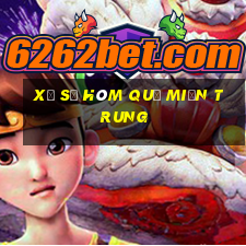 xổ số hôm quả miền trung