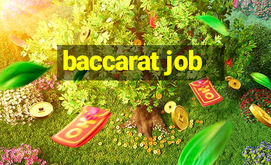 baccarat job