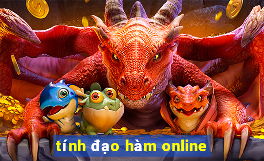 tính đạo hàm online