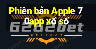 Phiên bản Apple 70app xổ số