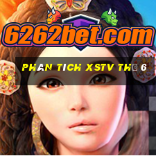 Phân tích XSTV Thứ 6