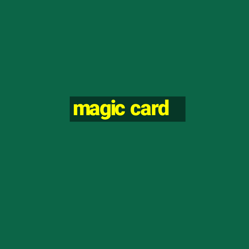 magic card