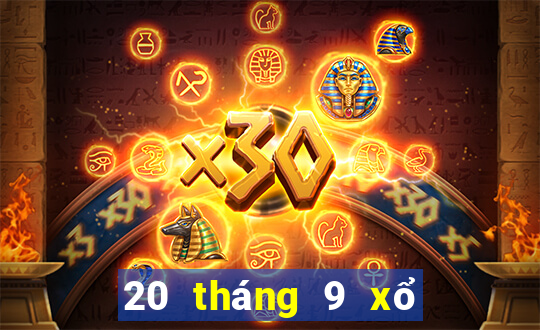 20 tháng 9 xổ số cần thơ