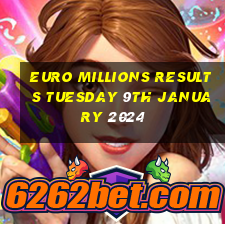 euro millions results tuesday 9th january 2024