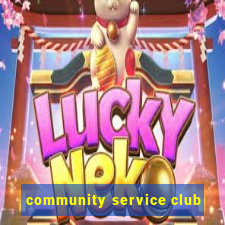 community service club