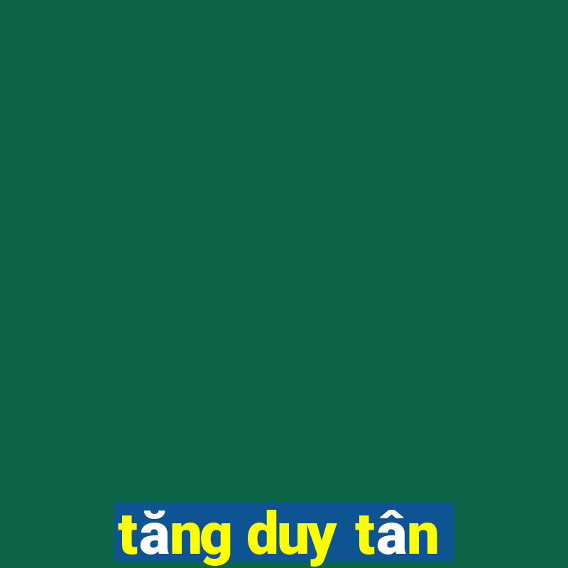 tăng duy tân