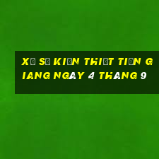 xổ số kiến thiết tiền giang ngày 4 tháng 9