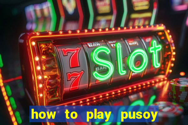 how to play pusoy card game