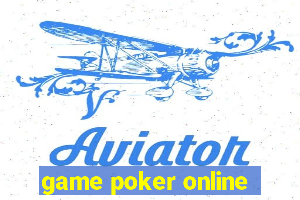 game poker online