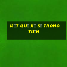 kết quả xổ số trong tuần