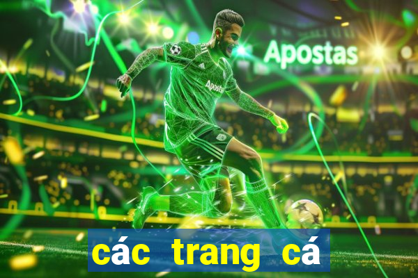 các trang cá cược trực tuyến