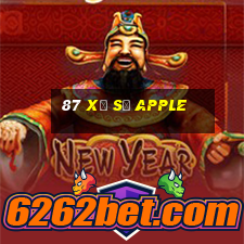 87 Xổ số Apple