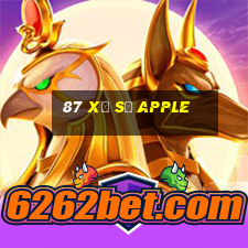 87 Xổ số Apple