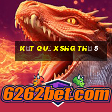 Kết quả XSHG Thứ 5