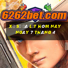 xổ số đà lạt hôm nay ngày 7 tháng 4