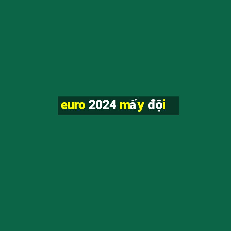 euro 2024 mấy đội