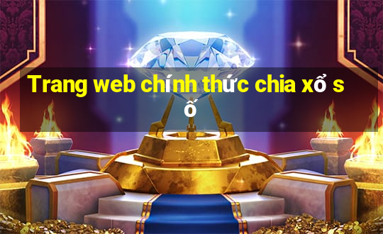 Trang web chính thức chia xổ số